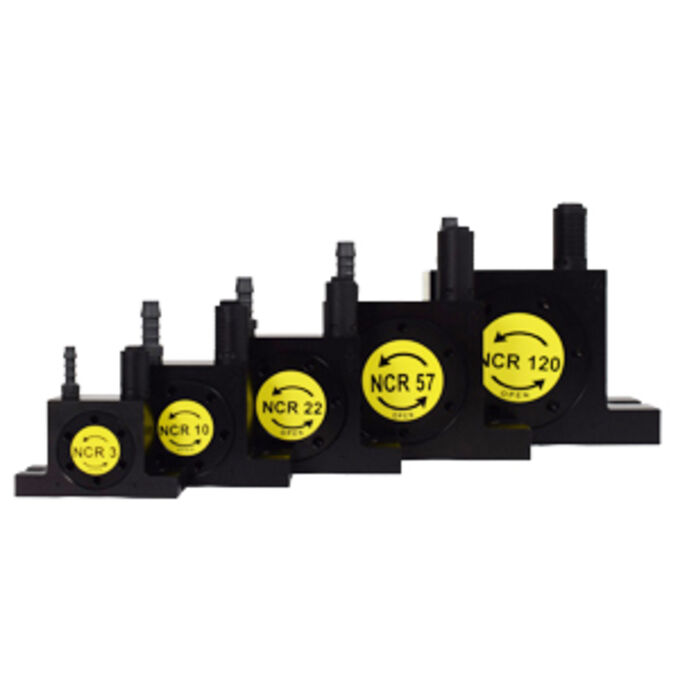 pneumatic roller vibrators series NCR by NetterVibration