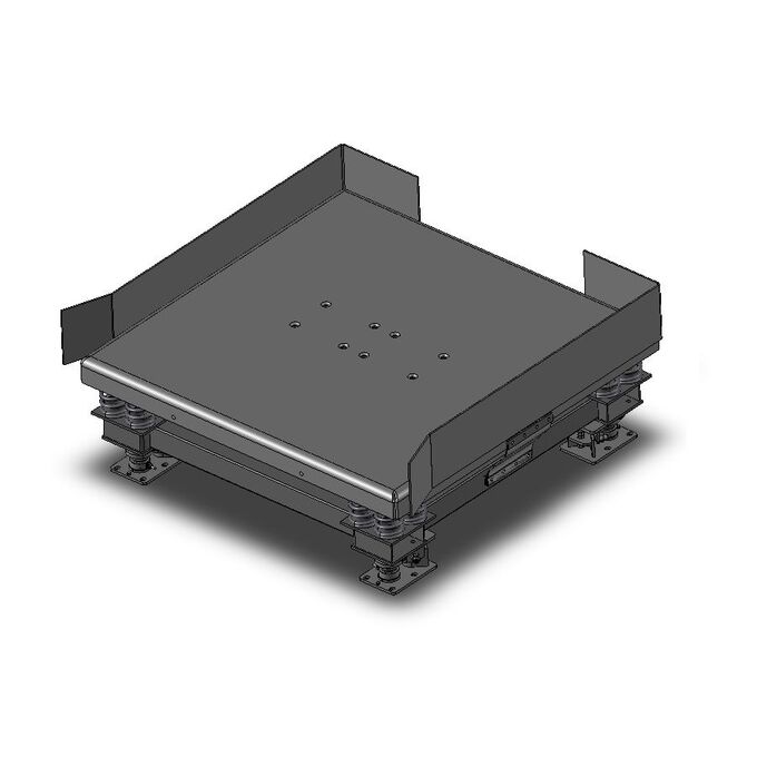 vibrating tables with scale VTW by NetterVibration